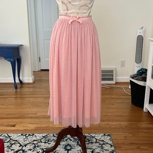 Pink Tulle Skirt
